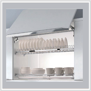 Kệ Chén 2 Tầng Âm Tủ Inox Higold 401011
